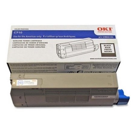 OKIDATA COMPATIBLE Okidata Compatible 46507601 Yellow Aftermarket Toner Cartridge for C712DN; 712N 46507601